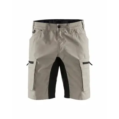 Short maintenance BLAKLADER Stretch T.40 - BEIGE/NOIR - 144918452799-40 - BLAKLADER WORKWEAR