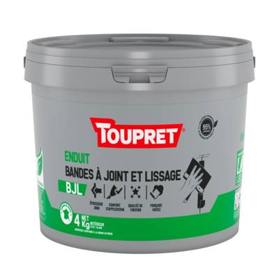Enduit bande à joint et lissage BJL - Gedimat - TOUPRET