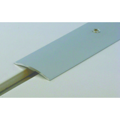 Seuil plat à visser alu naturel - 40mmx2,7m - Gedimat - DINAC