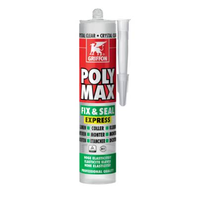 Colle et Mastic de montage POLY MAX FIX&SEAL EXPRESS 300 g - Gedimat - GRIFFON