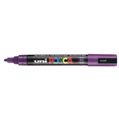 Marqueur pointe conique moyenne pc5m 1,8 - 2,5mm violet - POSCA