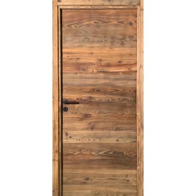 Bloc-porte pleine MEGEVE vieux bois hui.72 mm - 204 x 73 cm - Gedimat - VALGRAD