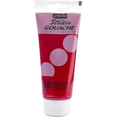 Tube 100ml Peinture Gouche STUDIO Fine Magenta