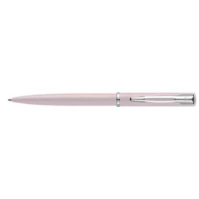 Stylo à bille rétractable Allure pointe moyenne Pastel Rose attributs chrome