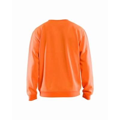 Sweat - BLAKLADER - Orange Fluo T.L 340110745300-L - BLAKLADER WORKWEAR
