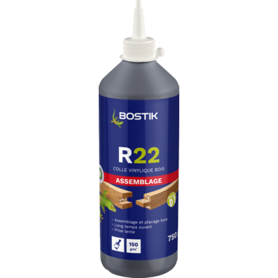 Colle R22 Lente BOSTIK - Biberon 750 Gr - 30047120 - BOSTIK SA