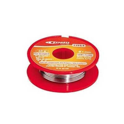 Soudure étain sans plomb 99,3% étain - Gedimat