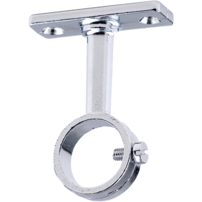 Piton penderie laiton chromé saillie 70mm  Ø 30mm - Maxoutil