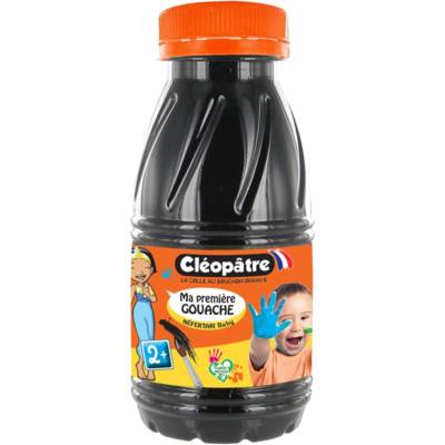 Ma première Gouache BABY 2-en-1 en 250ml - Noir - CLÉOPÂTRE