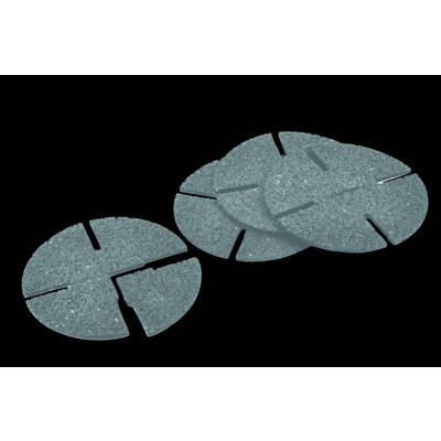 Gomme acoustique pour plot Essentiel - 87.8 x 87.8mm ép.3mm - sachet de 20 pièces - Gedimat - JOUPLAST