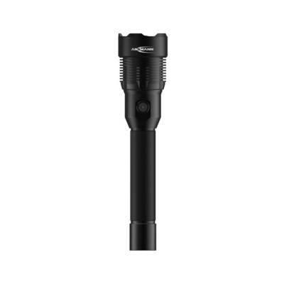 Lampe torche LED Rechargeable, Noir, 12 000 lm - ANSMANN - 1600-0595 - AURELEC
