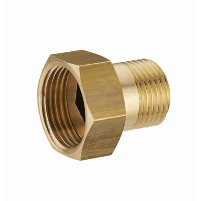 Raccord compteur 2 pièces mâle M1/2' (15x21) femelle écrou libre F3/4' (20x27) NOYON & THIEBAULT - 225-2015L1
