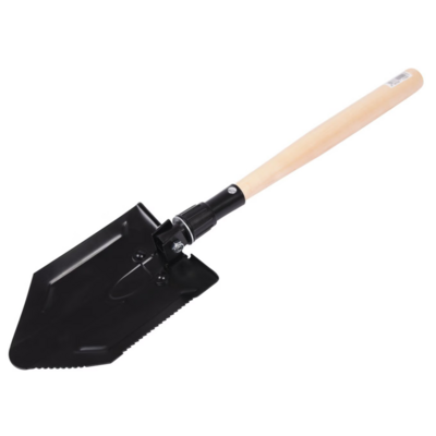 Pelle-pioche pliante - Largeur 14 cm - Manche bois - LEBORGNE - 11102