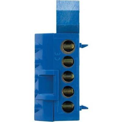 Bornier de raccordement neutre bleu 5 prises - Gedimat - THOMSON