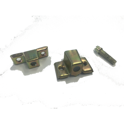 Ferrure d'assemblage acier laitonné QDCR - FERAP1F15