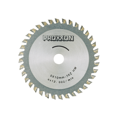 Lame de scie circulaire soudée HM pour bois 36T - PROXXON - 28732