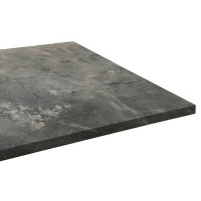 Plateau de table 120x70cm Pierre Metallisee - RestooTab