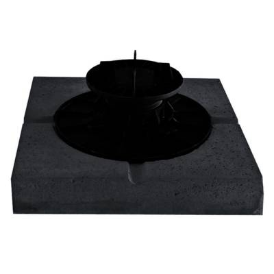 Dalle stabilisatrice de plot pour terrasse - 280x280x50mm - Gedimat - PIERDOR