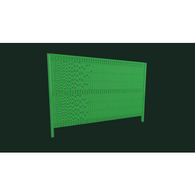 Kit d'occultation ZEKIT pour panneaux GIGA & EXPERT vert - Gedimat