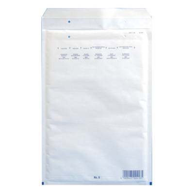 Paquet de 10 Pochettes à bulles 215x265 Kraft blanc 90g