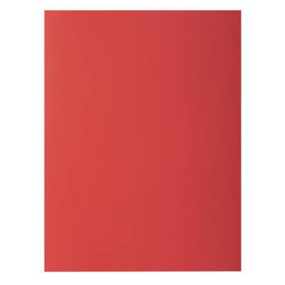 Paquet de 100 chemises ROCK''S 210g - 24x32cm - Rouge - EXACOMPTA