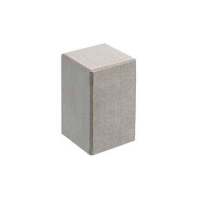 Bouton carré Ø20 mm DESIGN MAT Inox brossé - DM8532.IN.20.5 - Maxoutil