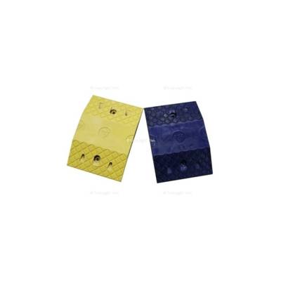 Kit 2 Ralentisseurs SPEED 50 VISO 1 Noir + 1 Jaune - 25cm - 500 x 350 x 500 mm - SPEED50 - Maxoutil