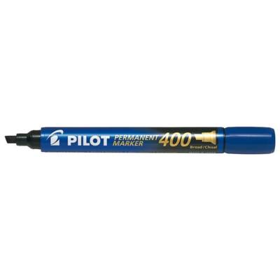 Marqueur Permanent SCA 400 Pointe Biseau Large Bleu - PILOT