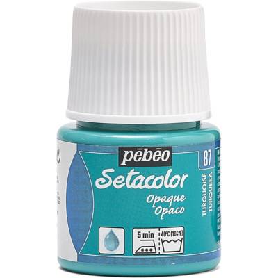 Setacolor Flacon 45ml Peinture pour Tissu TURQUOISE