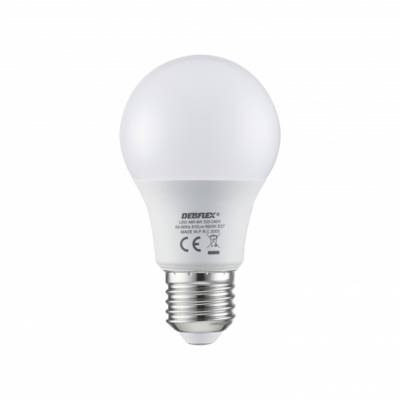 Ampoule led A60 standard dépoli E27 9W 6500K 810LM - Gedimat - DEBFLEX
