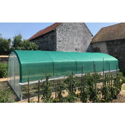 Ombrage pour serre de 4 m à 4,5 m de large - longueur 9,00 m - Serres Tonneau