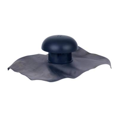 Chapeau de ventilation simple Ardoise Ø80 mm NICOLL - CD8 - Maxoutil
