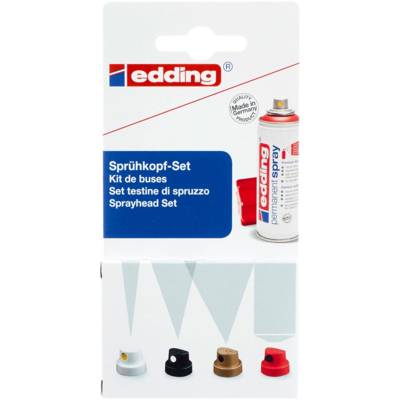 Kit de 6 buses en 4 Largeurs de Pulvérisation pour Spray 5200 - EDDING