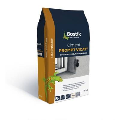 Ciment prompt VICAT P96 BOSTIK - sac 10 kg - 30124882 - BOSTIK SA