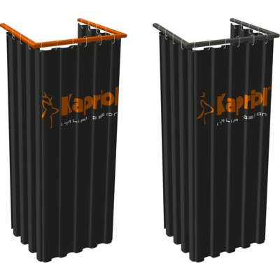Module cabine d'essayage rideau + barre - Gedimat - KAPRIOL
