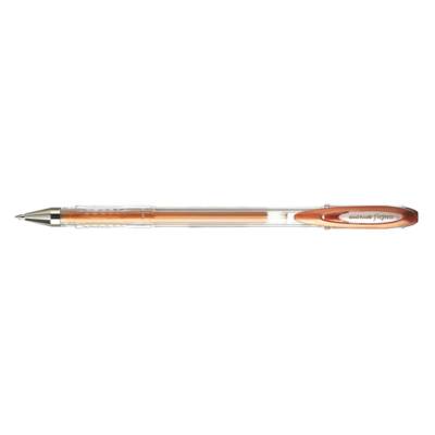 Roller encre gel Signo UM120NM pointe moyenne 0,7mm Bronze - Uni-Ball