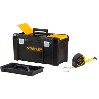 Boîte à outils CLASSIC LINE attaches métal + 1 porte-clés mesure 2m FATMAX offert - Gedimat - STANLEY