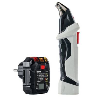 Kit de localisation de fusibles et testeur de prises 2 en 1 - Gedimat - TURBOTRONIC