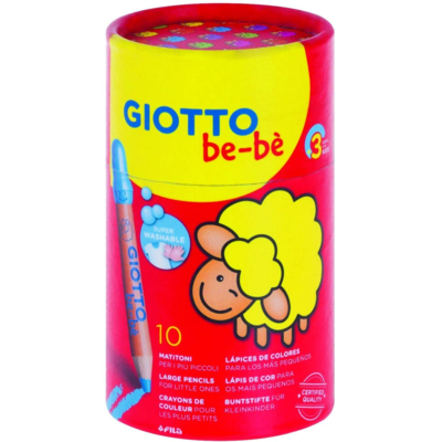 Boite de 10 crayons de couleur be-bè