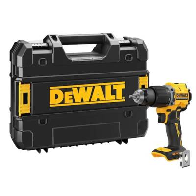 Perceuse-visseuse à percussion compacte XR 18V Brushless - sans batterie ni chargeur - DEWALT - DCD799NT-XJ