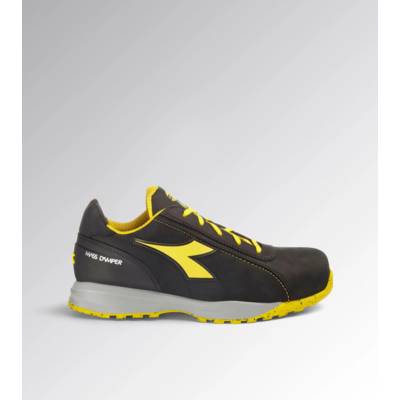 Chaussure basse GLOVE MDS noir et jaune - Gedimat