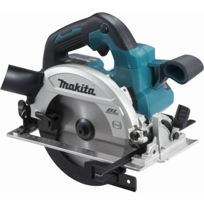 Scie circulaire 18 V Li-Ion 5 Ah Batterie 18 V LXT Ø 165 mm MAKITA - 2 batteries, chargeur, coffret - DHS660RTJ