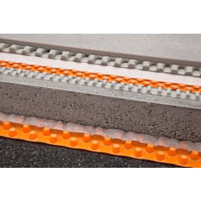 Natte de drainage Schlüter-TROBA-PLUS 8 - 12,5x1m - Gedimat - SCHLUTER SYSTEMS