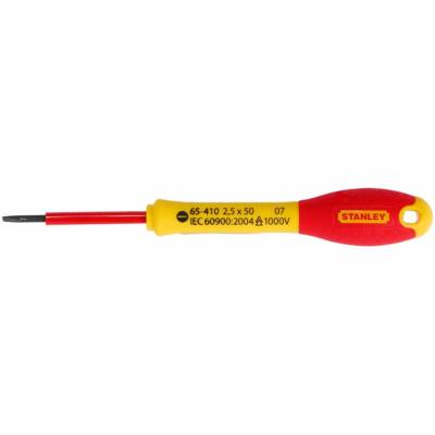 Tournevis électricien isole 1000 v 2,5x50 mm FATMAX  - 1-65-410 - Maxoutil