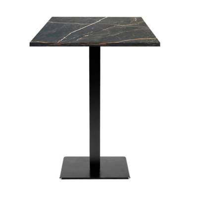 Mange-debout pied noir 60x60cm mabre samas - intérieur - RestooTab