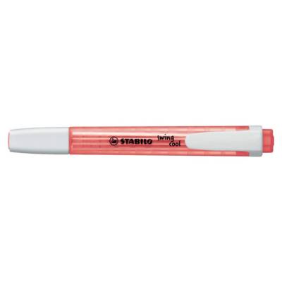Surligneur de poche SWING COOL Pointe Biseautée 1 - 4 mm Rouge - STABILO