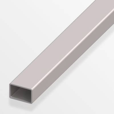 Tube rectangulaire en acier profilé à froid gris acier section 40x27mm long.1,00m - Gedimat - ALFER ALUMINIUM