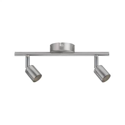 Spot intérieur mural CAROLINA nickel mat 2 x 10W 230V - Gedimat - PAULMANN