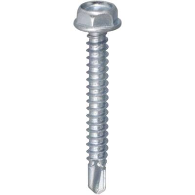 Vis autoperceuse tête hexagonale à collerette en acier cémenté 6,3 x 50 mm - Gedimat - NORAIL