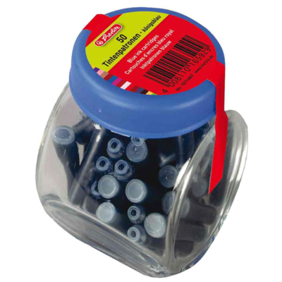 Flacon de 50 cartouches d'encre bleu royal